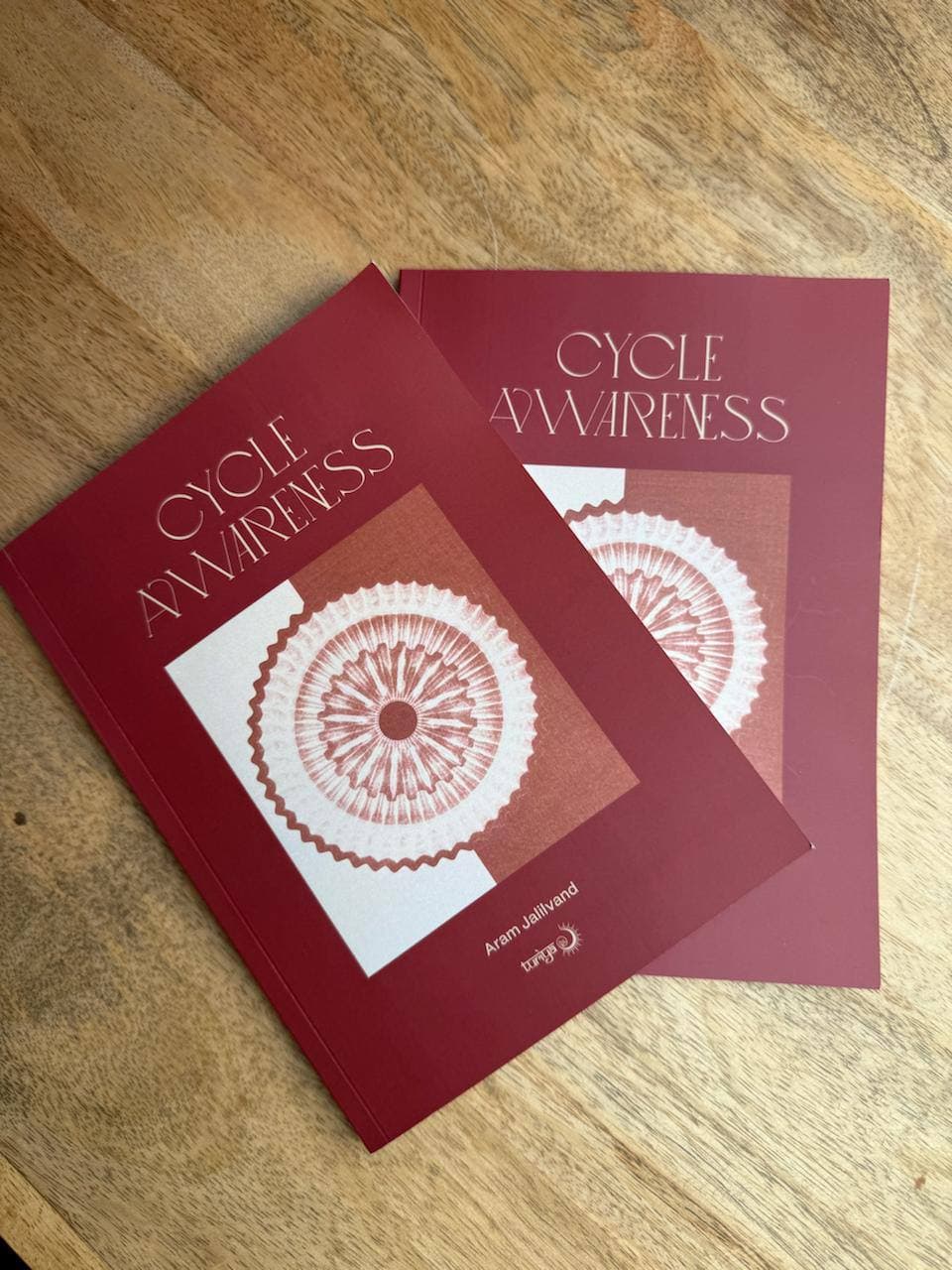 Two copies of the Cycle Awareness Guidebook