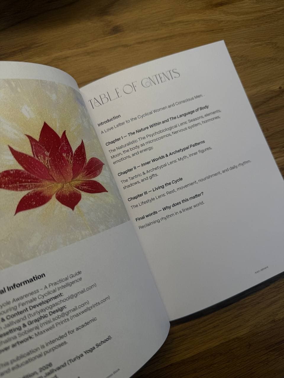 A look inside the Cycle Awareness Guidebook